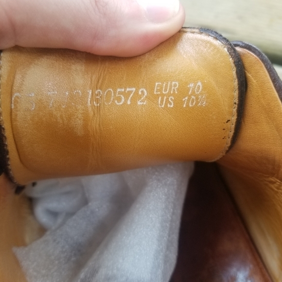 Mephisto Gaetan Brown Leather Bicycle Derby Oxford - Picture 8 of 10